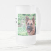 Chope Givrée Chien papa Personnalisé Drôle Photo (Devant droit)