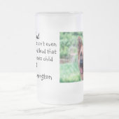 Chope Givrée Chien papa Personnalisé Drôle Photo (Centre)