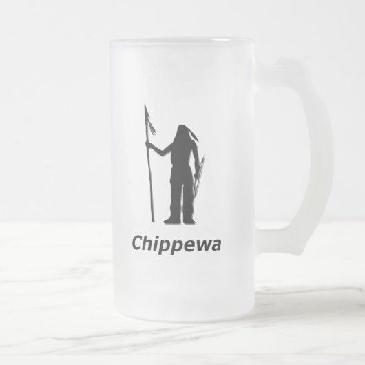 Chope Givrée Chippewa indien (Droit)