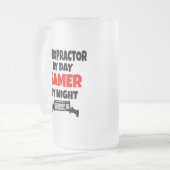 Chope Givrée Chiropracteur Gamer (Devant gauche)