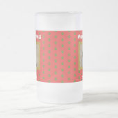 Chope Givrée Christmas Best Chat Papa Ever Photo pour animaux (Centre)