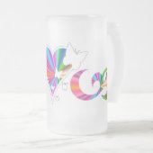 Chope Givrée Ciel arc-en-ciel Lily et papillon (Devant droit)