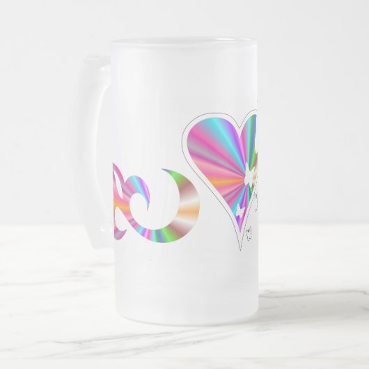 Chope Givrée Ciel arc-en-ciel Lily et papillon (Devant gauche)