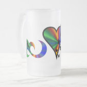 Chope Givrée Ciel arc-en-ciel Lily et papillon (Devant gauche)