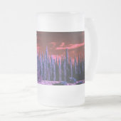 Chope Givrée ciel d'hiver violet (Devant droit)