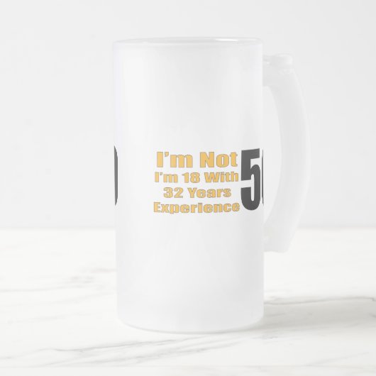 Chope Givrée cinquantième Cadeaux d'anniversaire (Devant droit)