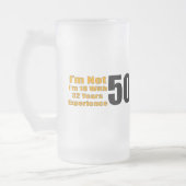 Chope Givrée cinquantième Cadeaux d'anniversaire (Gauche)