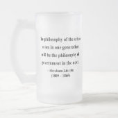 Chope Givrée Citation 11a d'Abraham Lincoln (Gauche)