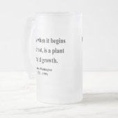 Chope Givrée Citation 2a de George Washington (Devant gauche)