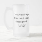 Chope Givrée Citation 2a de George Washington (Gauche)