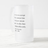 Chope Givrée Citation 2a de Nietzsche (Devant gauche)