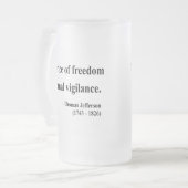 Chope Givrée Citation 2a de Thomas Jefferson (Devant gauche)