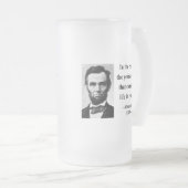 Chope Givrée Citation 2b d'Abraham Lincoln (Devant droit)