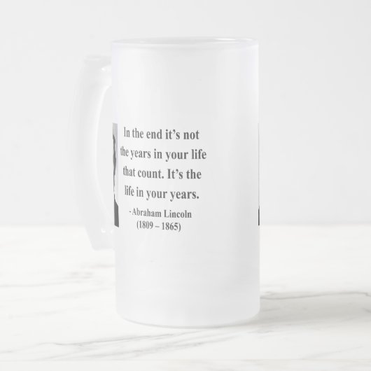 Chope Givrée Citation 2b d'Abraham Lincoln (Devant gauche)