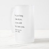 Chope Givrée Citation 4a de Nietzsche (Devant gauche)