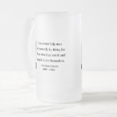 Chope Givrée Citation 4b d'Abraham Lincoln (Devant gauche)