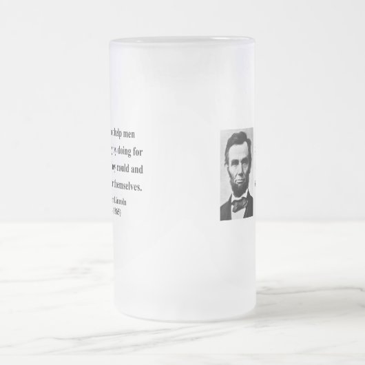 Chope Givrée Citation 4b d'Abraham Lincoln (Centre)