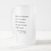 Chope Givrée Citation 7a de George Washington (Devant gauche)