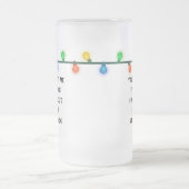 Chope Givrée Citation de vacances de Noël Feu de Noël (Centre)