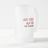 Chope Givrée Citation de vérité latine (Devant droit)