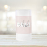 Chope Givrée Citation moderne Pastel Pink Inhale Exhale<br><div class="desc">Citation moderne Pastel Pink Inhale Exhale</div>