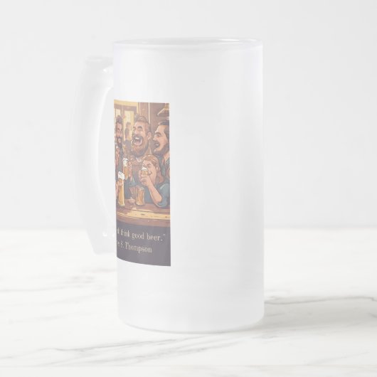 Chope Givrée citations de bière (Devant gauche)