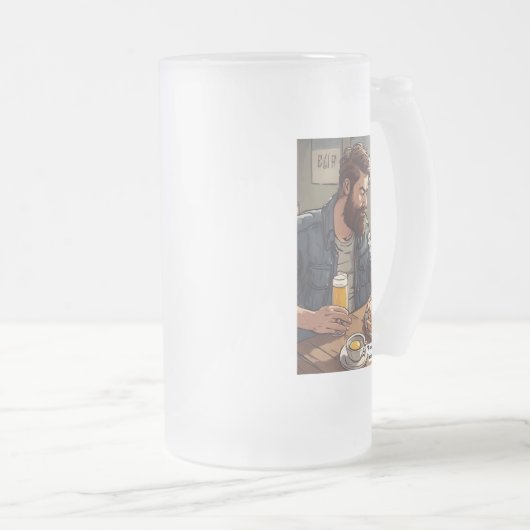 Chope Givrée citations de bière (Devant droit)