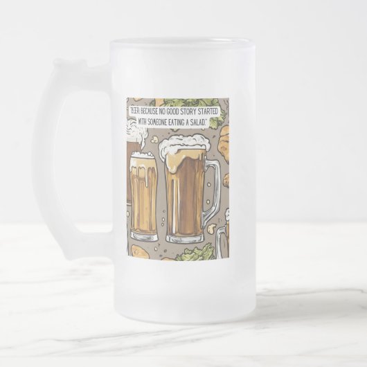 Chope Givrée citations de bière (Gauche)