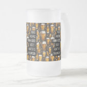 Chope Givrée citations de bière (Devant droit)