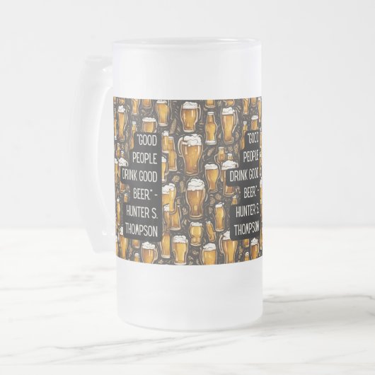 Chope Givrée citations de bière (Devant gauche)