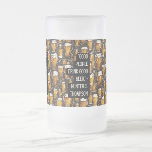 Chope Givrée citations de bière (Centre)