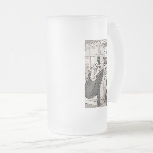 Chope Givrée citations de bière (Devant droit)