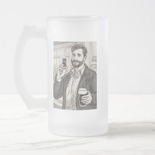 Chope Givrée citations de bière (Gauche)