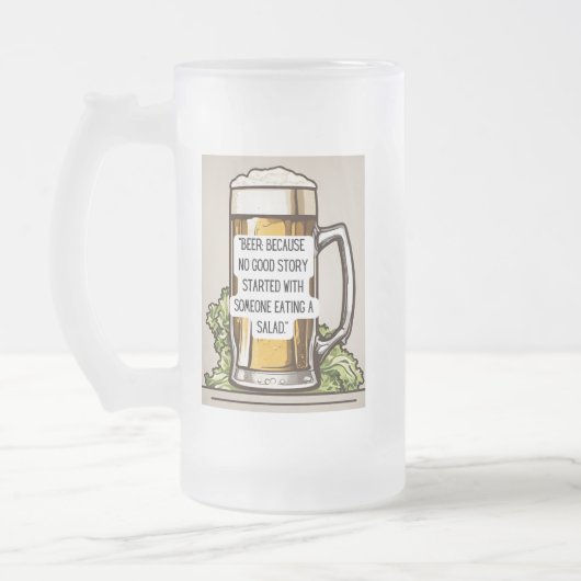 Chope Givrée citations de bière (Gauche)