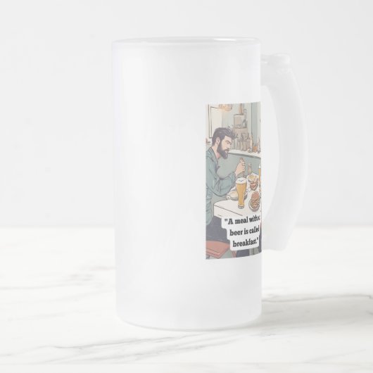 Chope Givrée citations de bière (Devant droit)