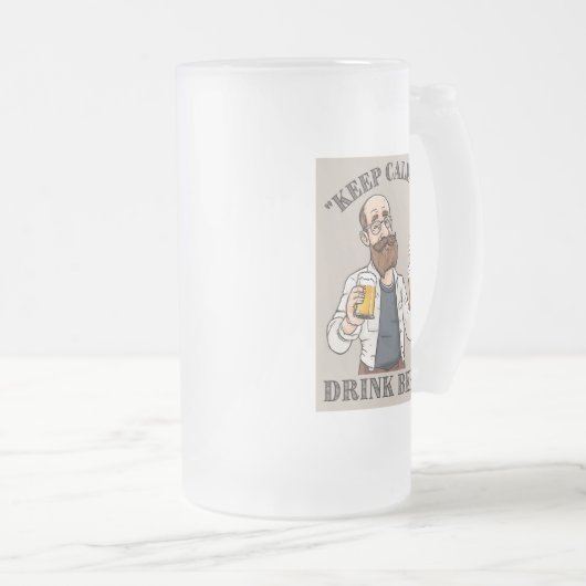 Chope Givrée citations de bière (Devant droit)