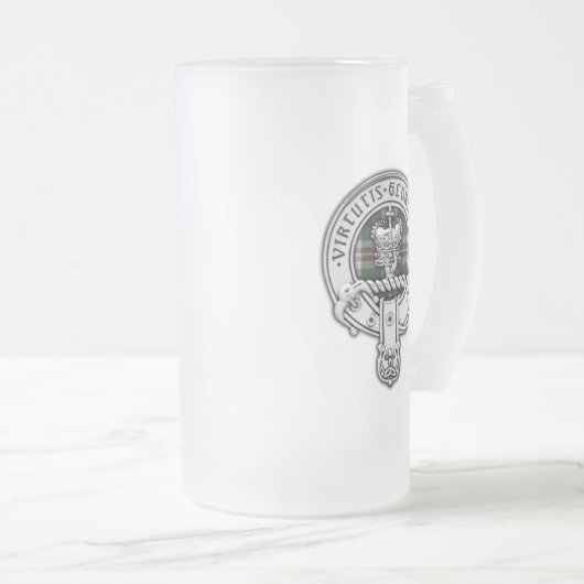 Chope Givrée Clan Donnachaidh (Robertson) Crest & Dress Tartan (Devant droit)