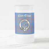 Chope Givrée Clan Elliot Crest Badge & Tartan (Centre)