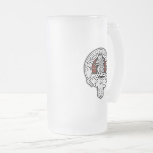 Chope Givrée Clan MacGregor Crest & Tartan (Devant droit)
