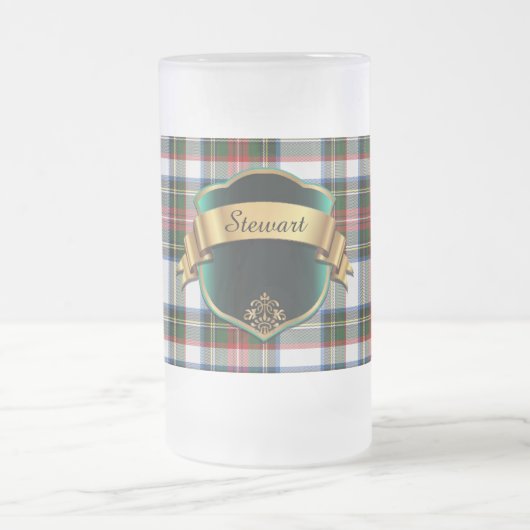 Chope Givrée Classic Stewart robe Tartan Plaid Stein (Centre)