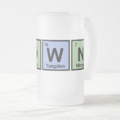 Chope Givrée Clown fait d'éléments (Devant droit)