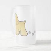 Chope Givrée Cocker d'Américain de bande dessinée (Devant gauche)