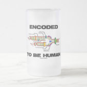 Chope Givrée Codé Pour Être Humain (Réplication De L'ADN) (Centre)