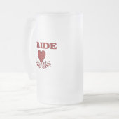 Chope Givrée Coeur de la mariée (Devant gauche)