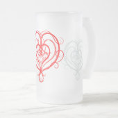 Chope Givrée Coeur rouge fantaisiste (Devant droit)