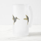 Chope Givrée Colibri doré avec les ailes déployées (Devant droit)