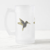 Chope Givrée Colibri doré avec les ailes déployées (Gauche)