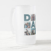 Chope Givrée Collage photo bleu et blanc 6 papa (Devant gauche)