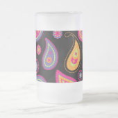 Chope Givrée Coloré Paisley sans couture Motif (Centre)