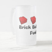 Chope Givrée Combustible de construction de briques (Devant gauche)